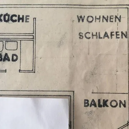 Ausgestattete 1 Zi-whg Fuer Urlaub U Dienstreisen Apartment